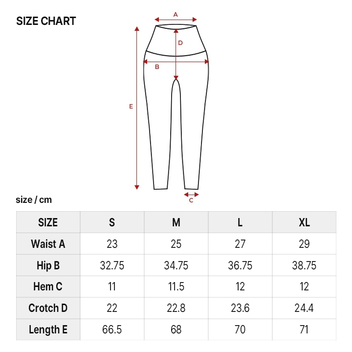 XELLA 7.5" Leggings