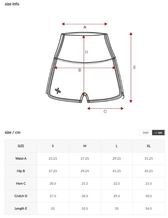 X-Prizma Alpha Curve Shorts