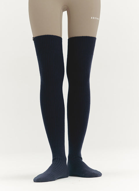 Knitting Knee High Socks
