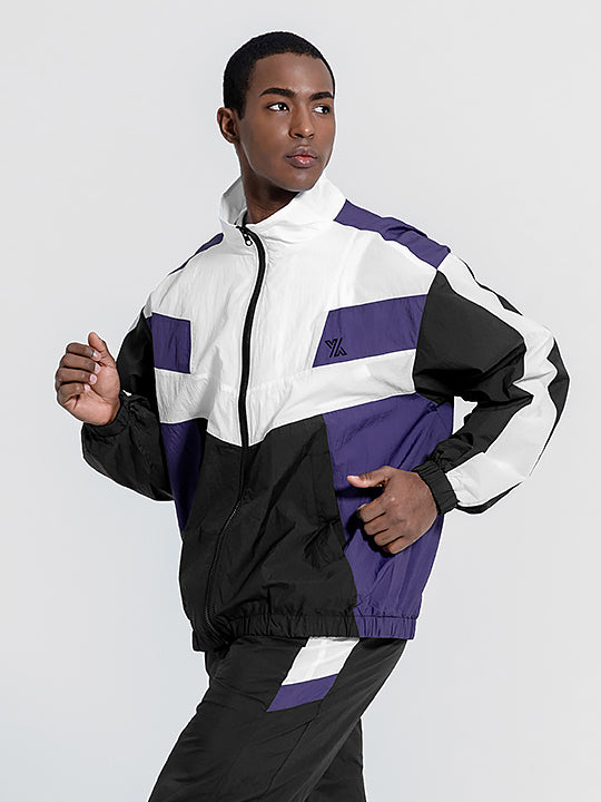 Color Block Light Wind Jacket