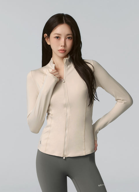 XELLA Intention Slim Fit Zip-up Jacket