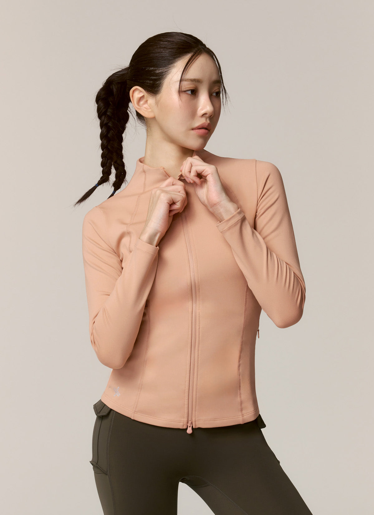 XELLA Intention Slim Fit Zip-up Jacket