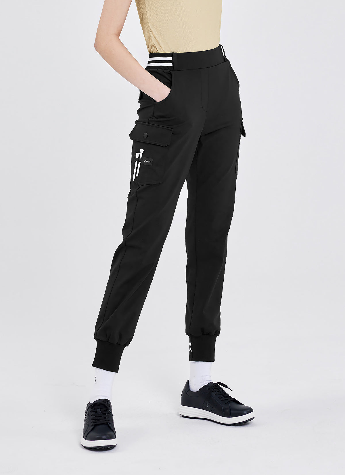 Logo Banding Cargo Joggers