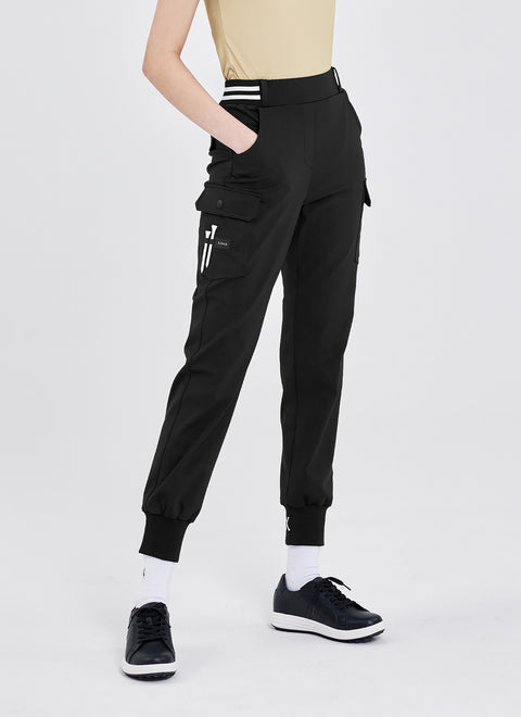 Logo Banding Cargo Joggers