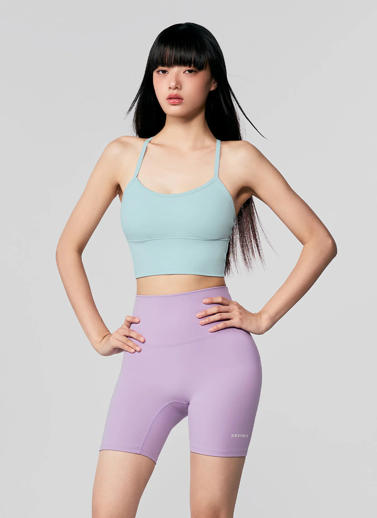 [SET] X-Strap Bra+Black Label 360N Leggings 3.5