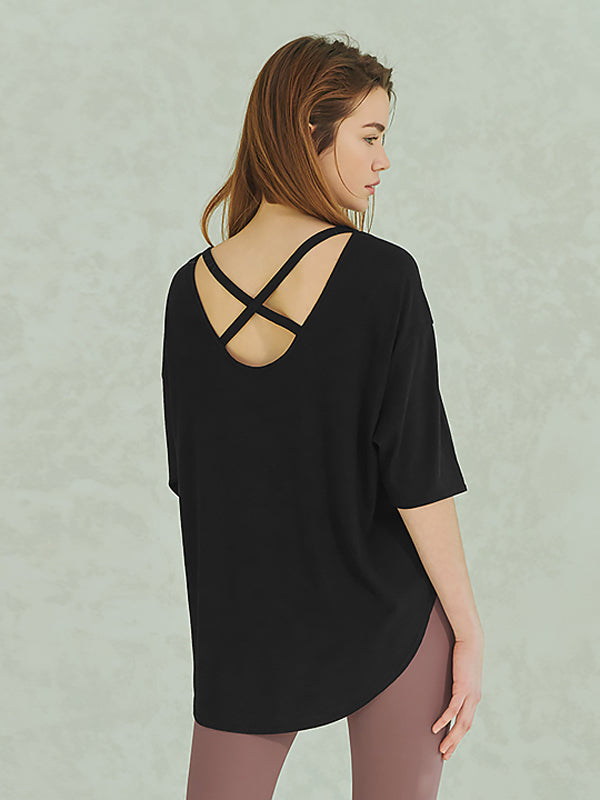 X-Strap Cover up T-shirt