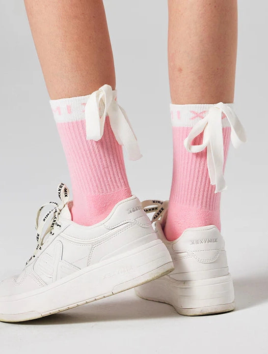 Field Ribbon Crew Socks