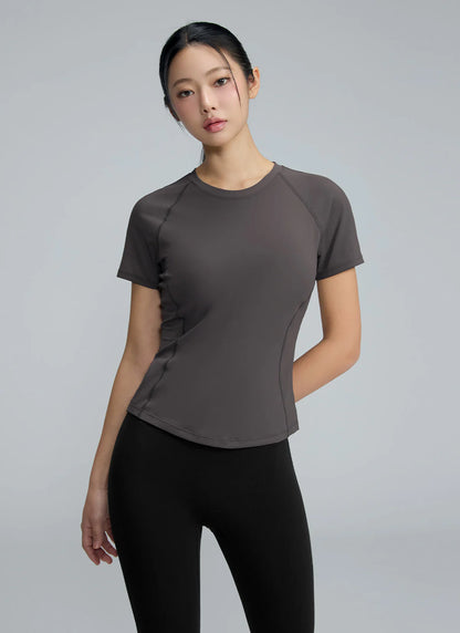 [SET] Daily Feather Short Sleeve + Black Label Bootcut Pants Set