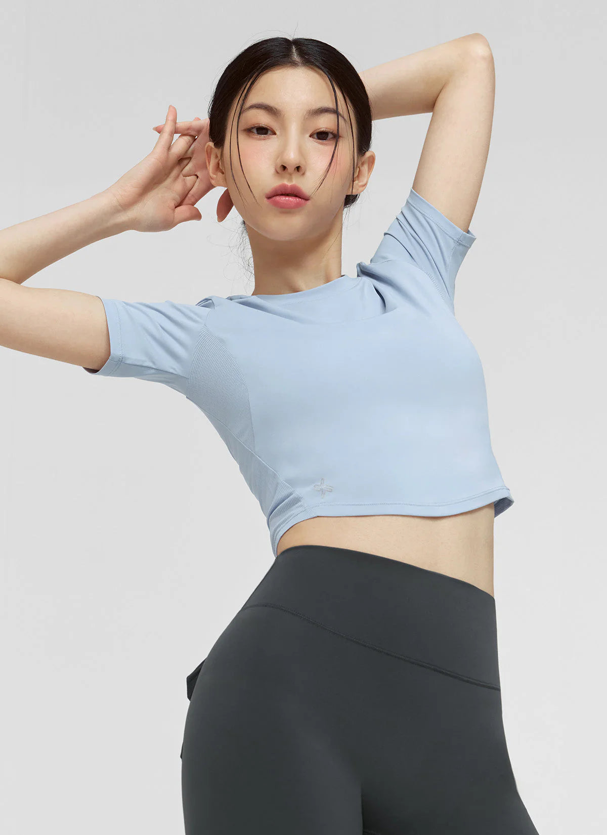 [2 FOR] Ice Scent Cropped Short Sleeve