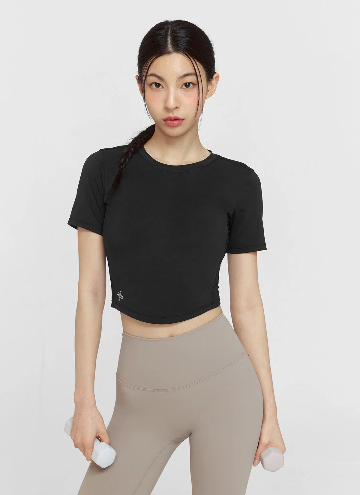 [2 FOR] Ice Scent Cropped Short Sleeve