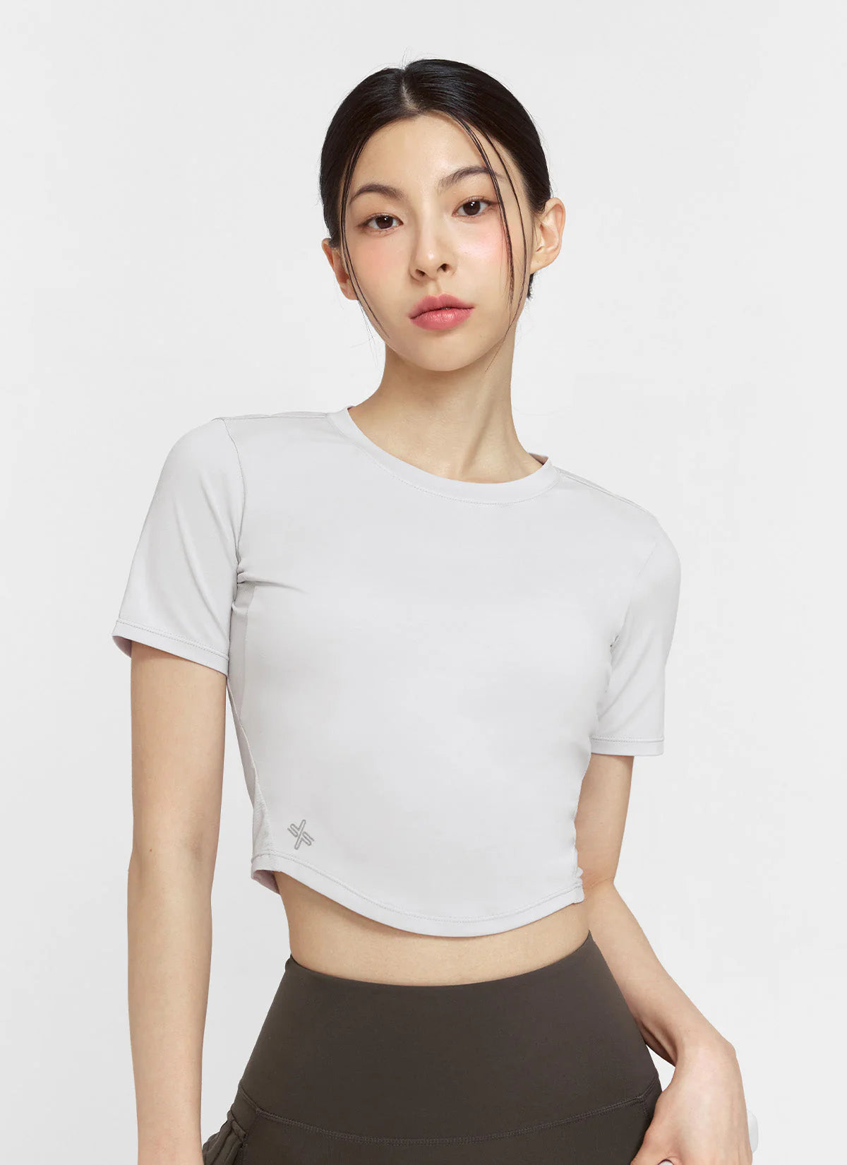 [2 FOR] Ice Scent Cropped Short Sleeve