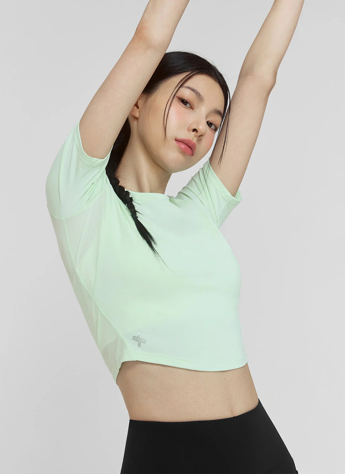 [2 FOR] Ice Scent Cropped Short Sleeve