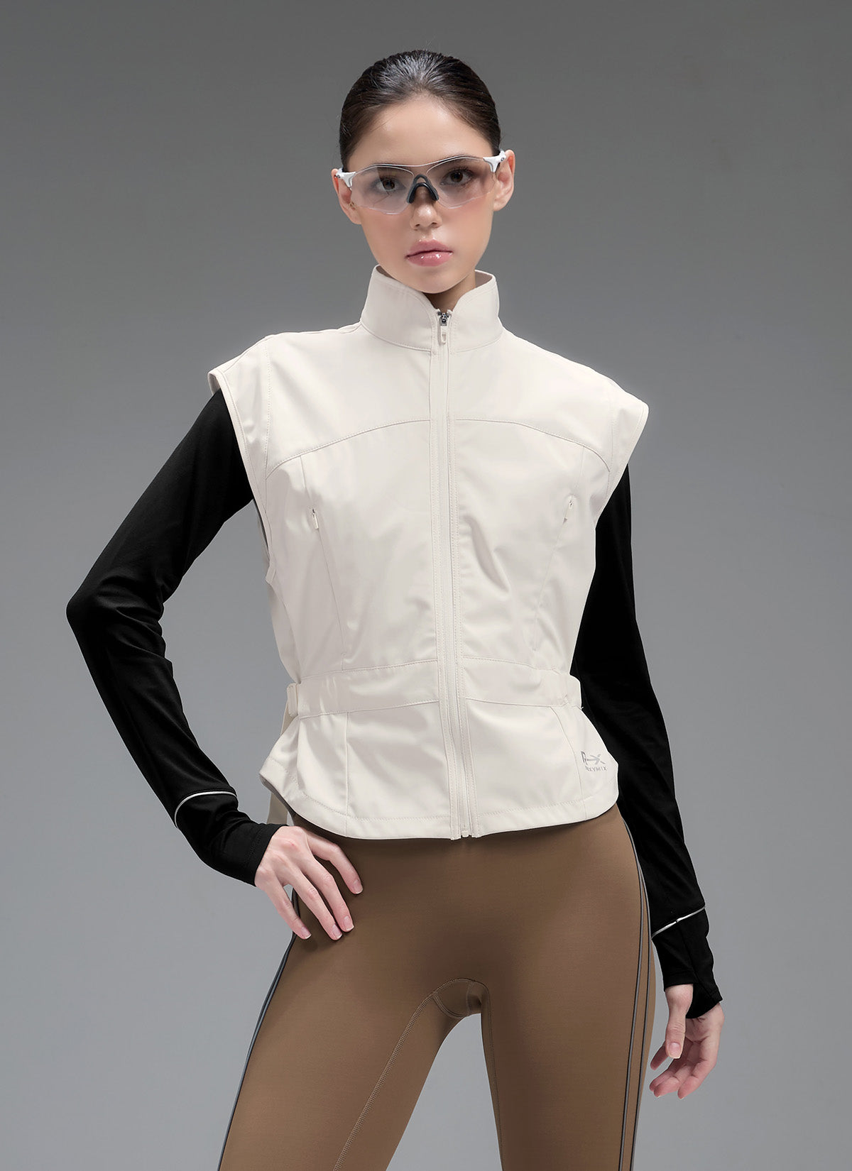 RX High Neck Belted Vest