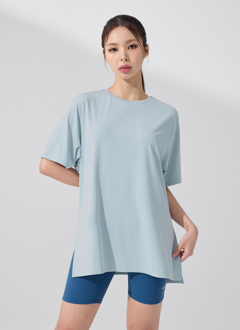 Ice Feather Light Loose Fit Short Sleeve