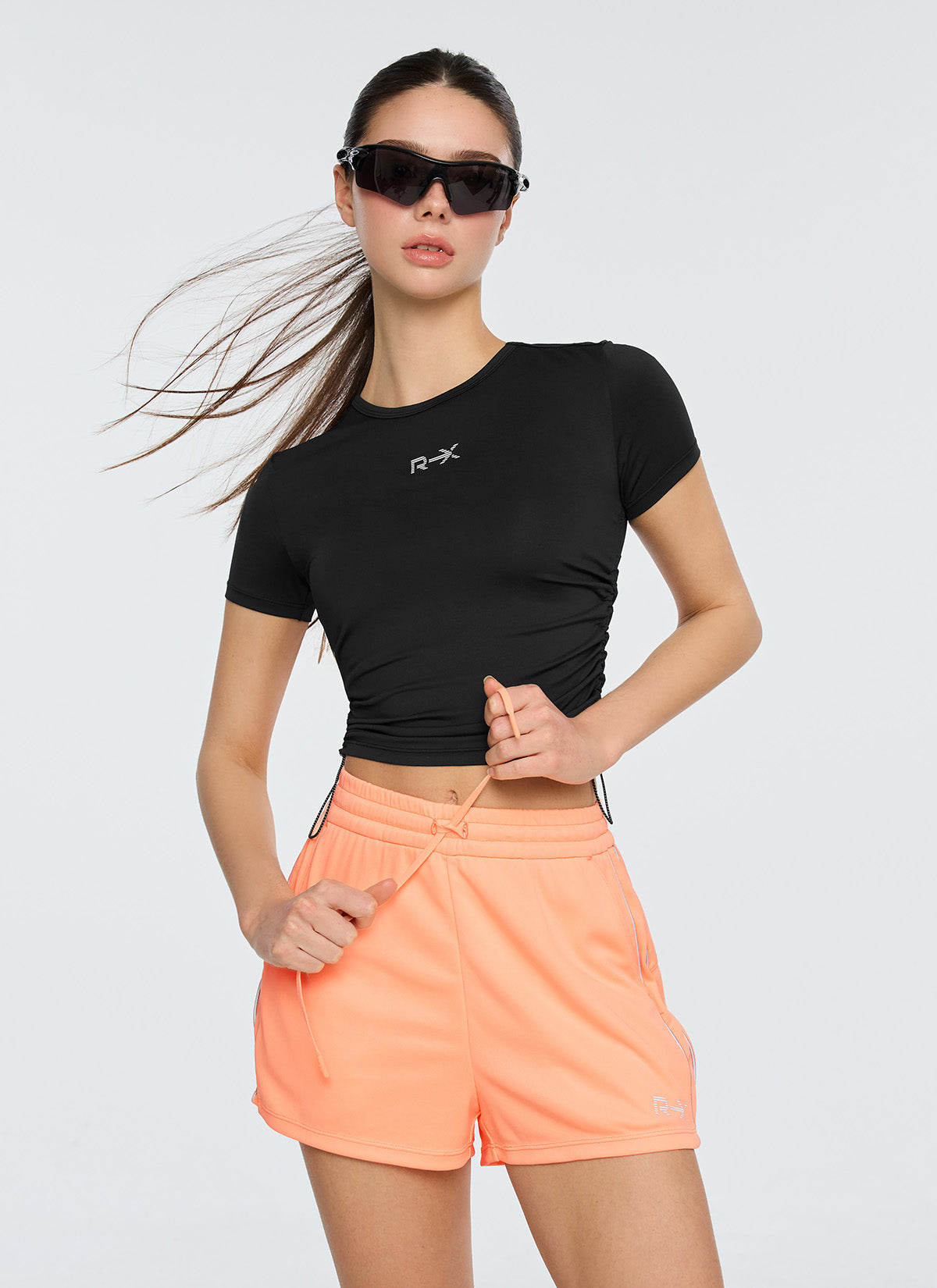 RX Side Shirring Short Sleeve