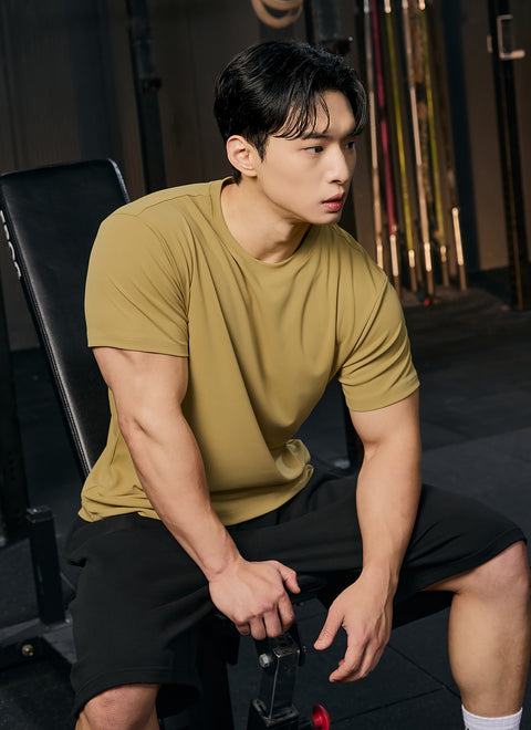 Air Waffle Mesh Men's Regular Fit Short Sleeve