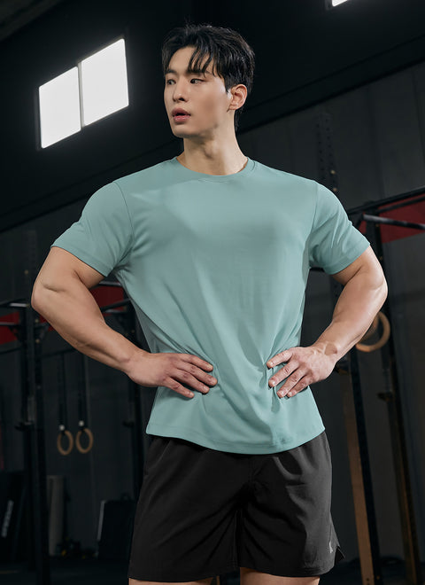 Air Waffle Mesh Men's Regular Fit Short Sleeve