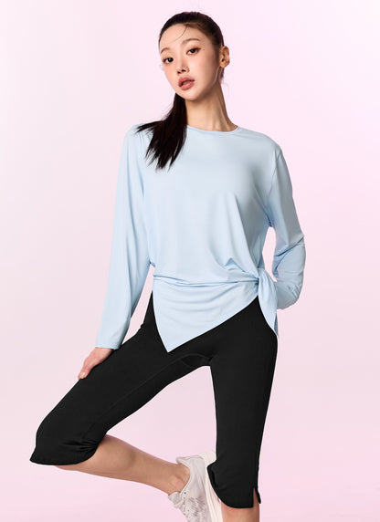 Ice Feather Light Loose Fit Long Sleeve