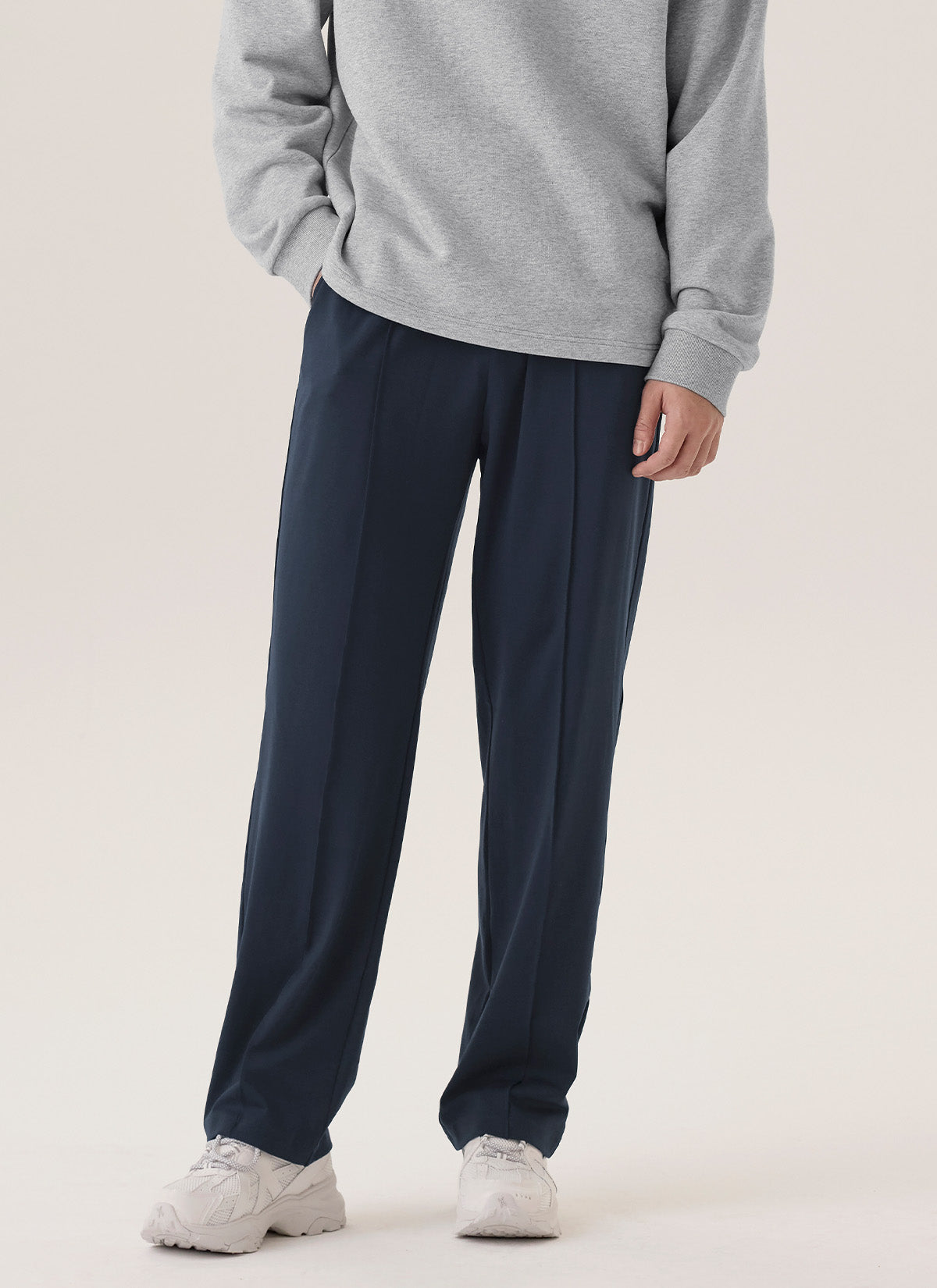 Comfort Fine Men's Semi Wide Pants