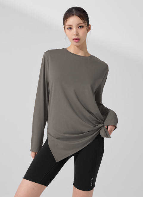 Ice Feather Light Loose Fit Long Sleeve