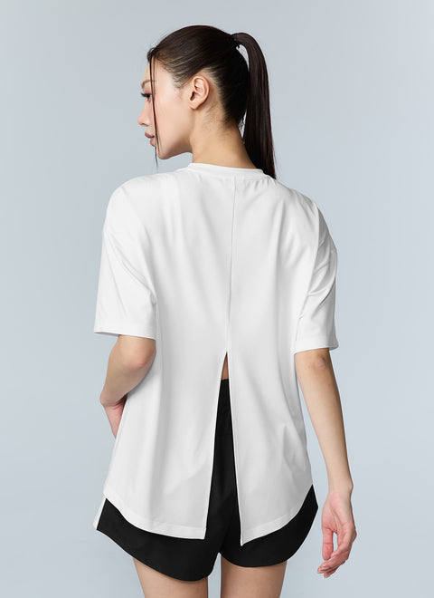 [2 FOR] Ice Feather Mesh 2.0 Back Slit Short Sleeve & Ice Feather Light 2.0 Unbalanced Loosefit Short Sleeve