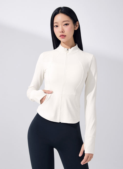 Power Fleece Heat Slim Fit Zip-Up Jacket