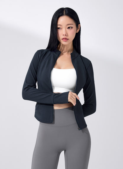 Power Fleece Heat Slim Fit Zip-Up Jacket