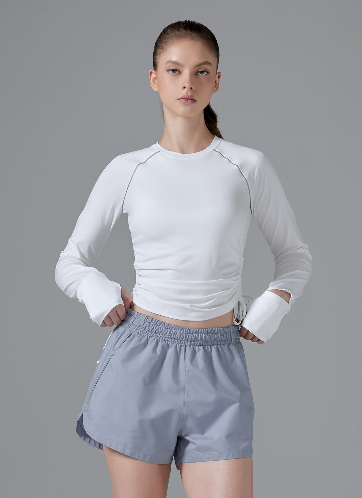 RX Mild Touch Shirring Long Sleeve