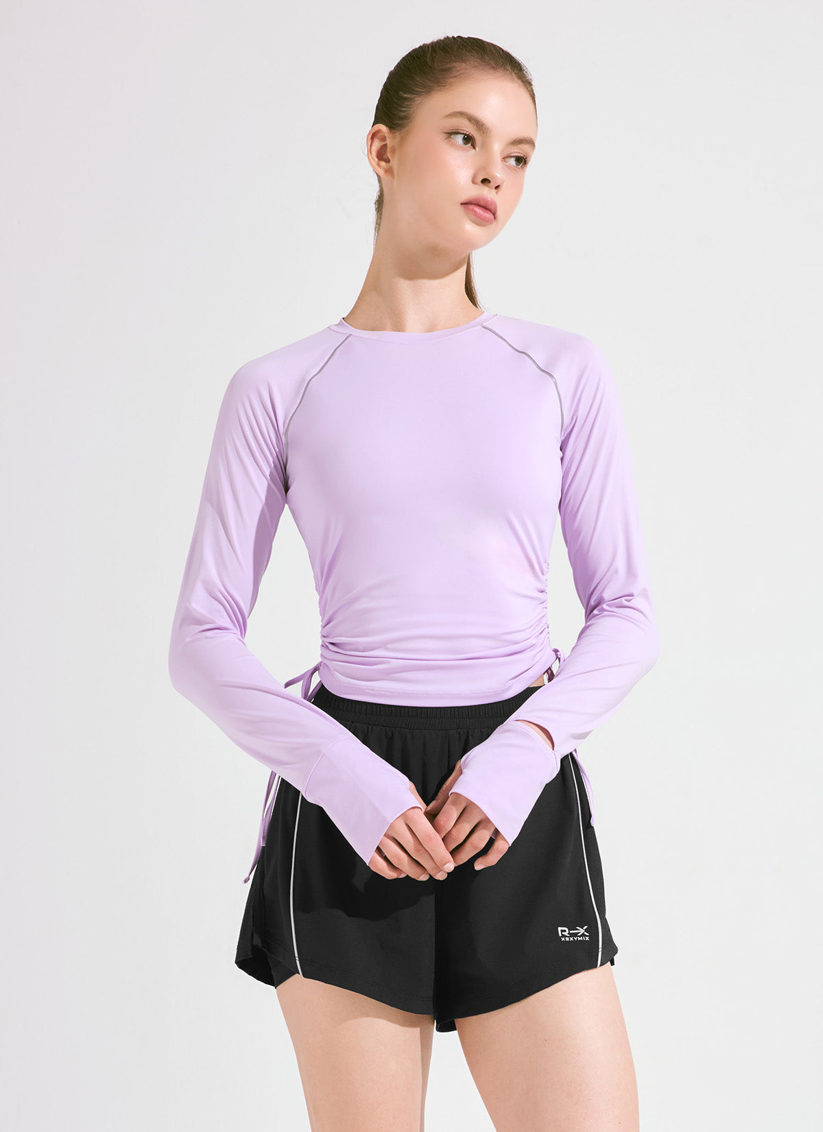 RX Mild Touch Shirring Long Sleeve