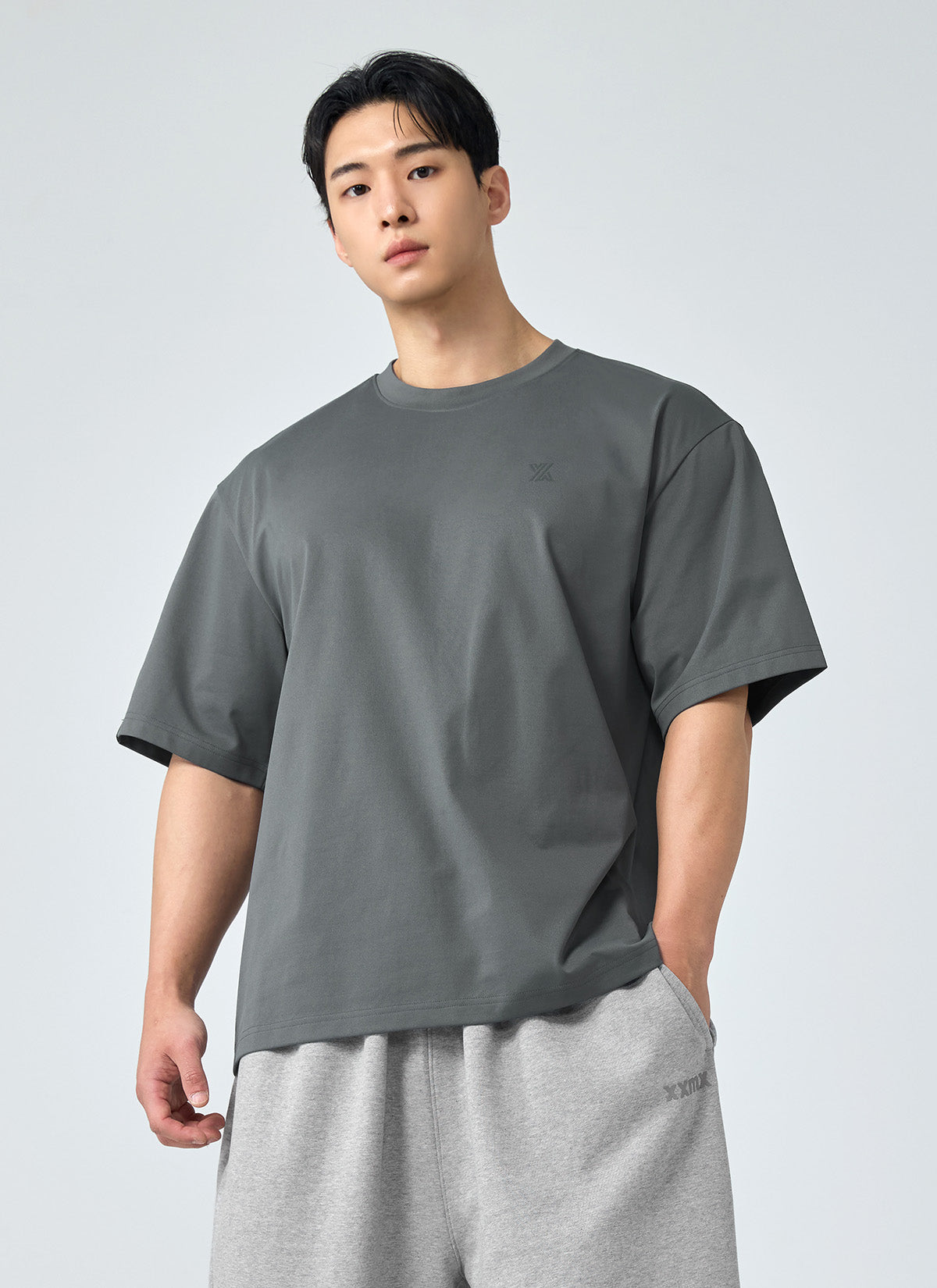 Double Cotton Men's Overfit Short Sleeve