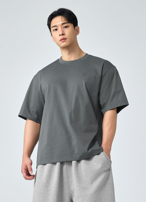 Double Cotton Men's Overfit Short Sleeve