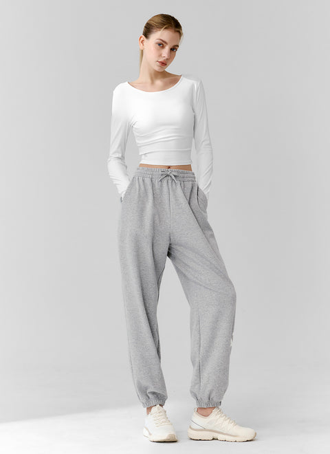 Lettering Big Logo Loose Fit Joggers