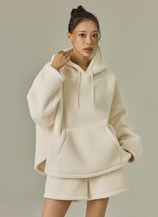 Sherpa Oversized Hoodie