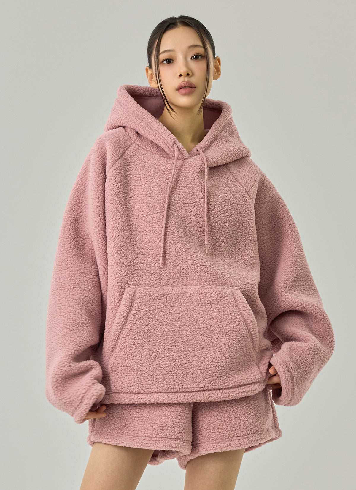 Sherpa Oversized Hoodie