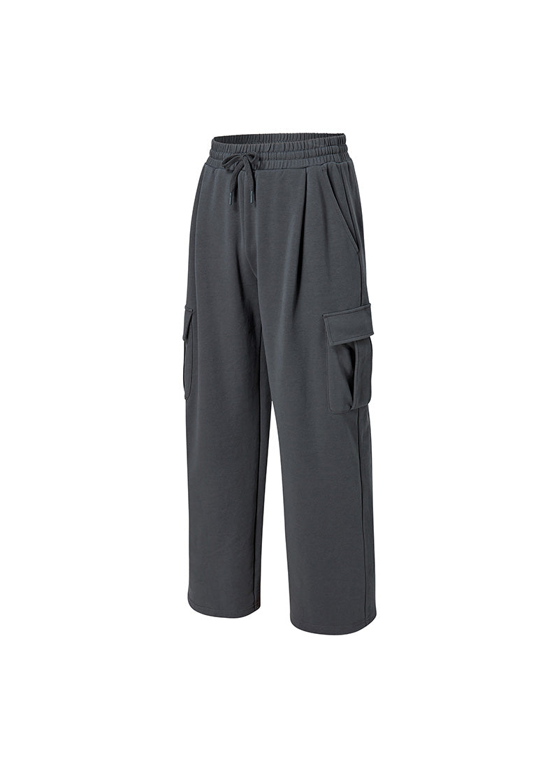 Fine Cotton Men's Cargo Wide Pants