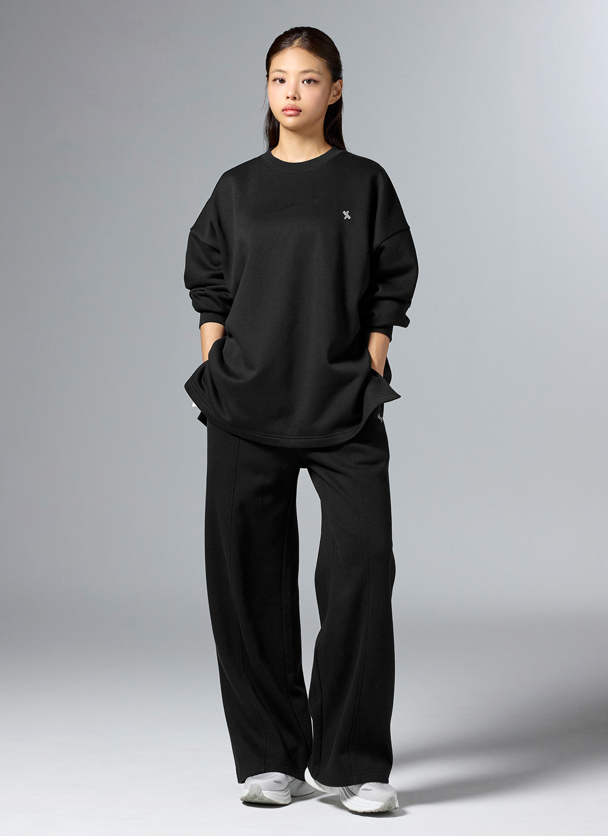 Warm Soft Pintuck Wide Pants