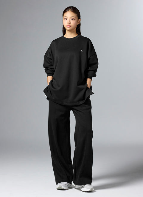 Warm Soft Pintuck Wide Pants