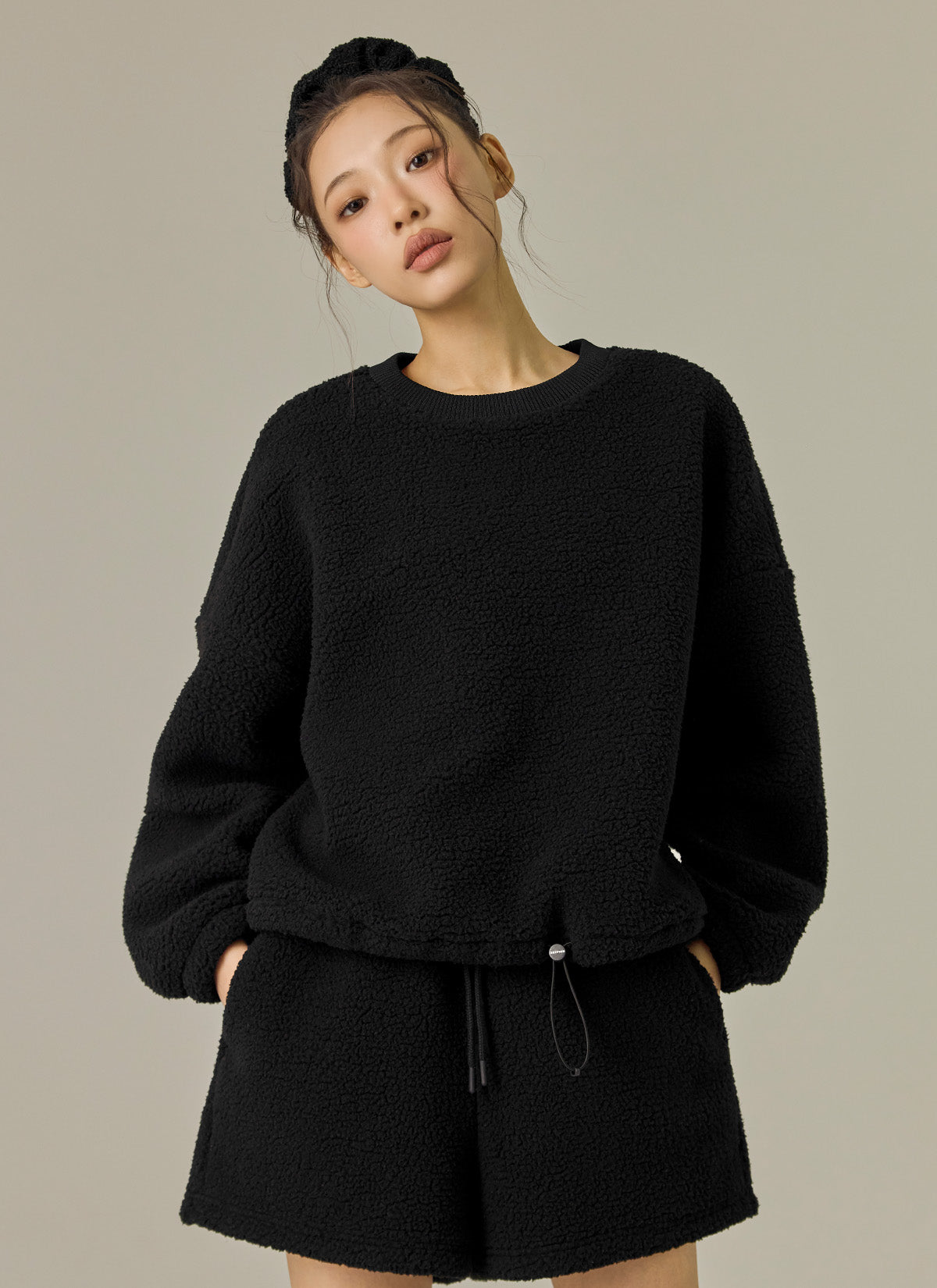 Sherpa Oversized Sweatshirt