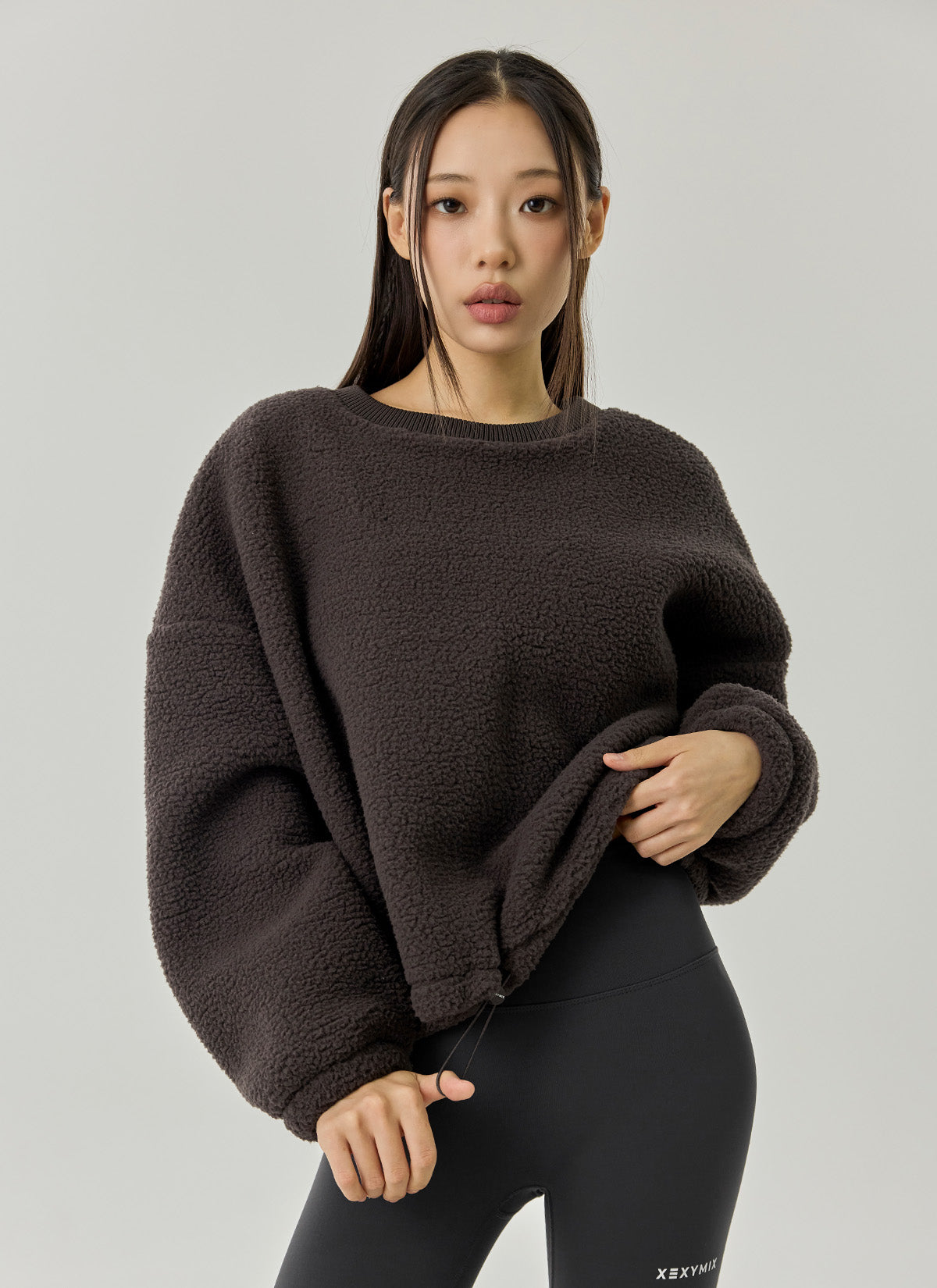 Sherpa Oversized Sweatshirt