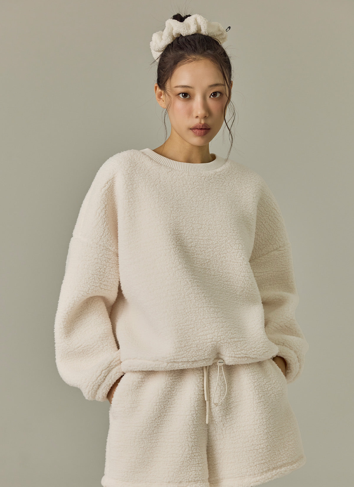 Sherpa Oversized Sweatshirt