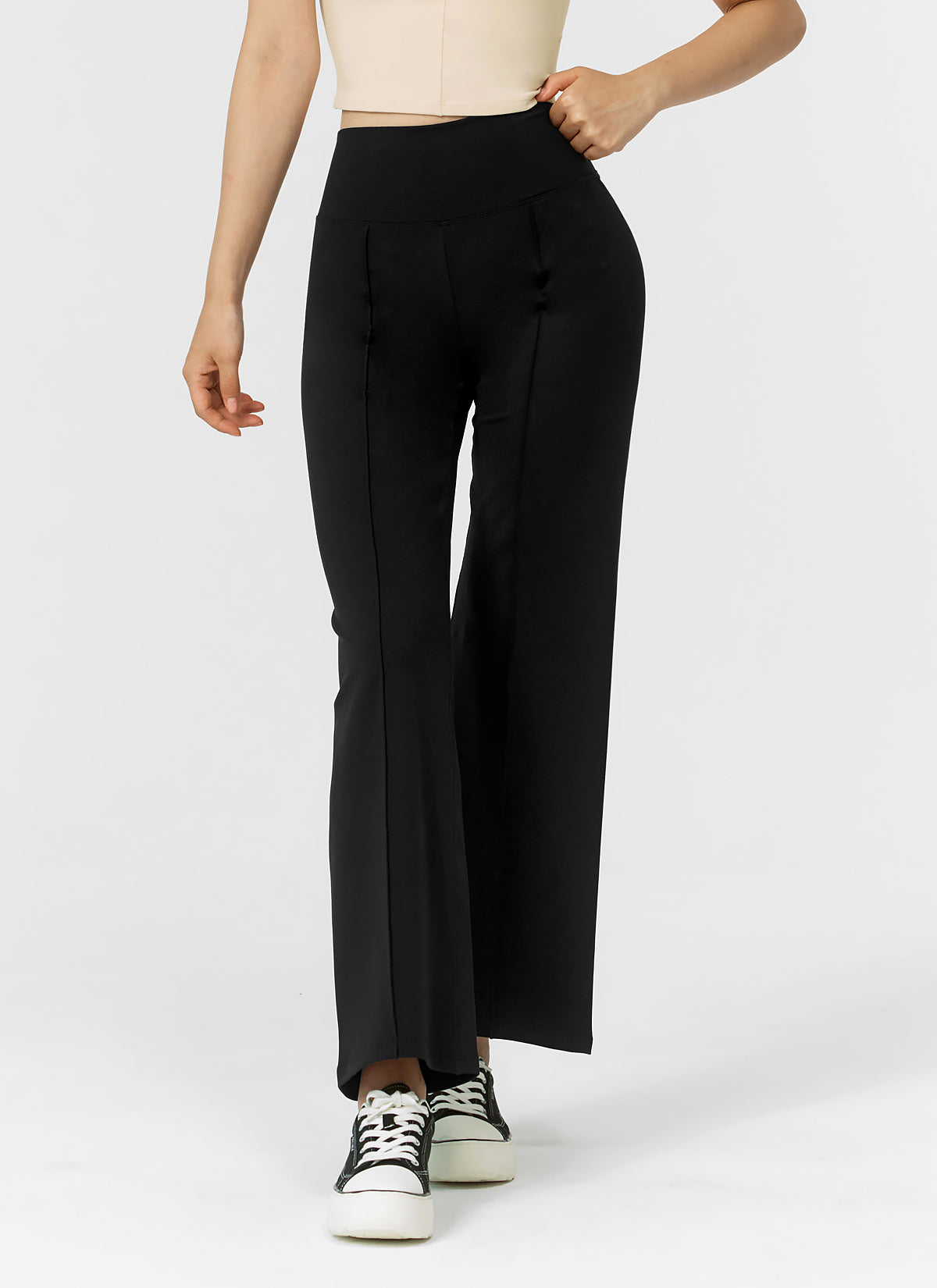 Comfort Fine Pintuck Wide Pants