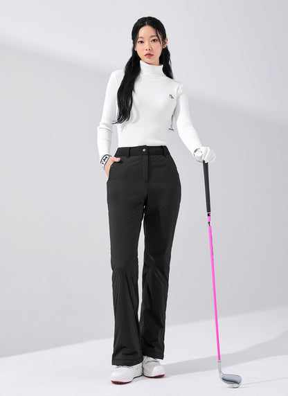Padded Mix Bootcut Pants