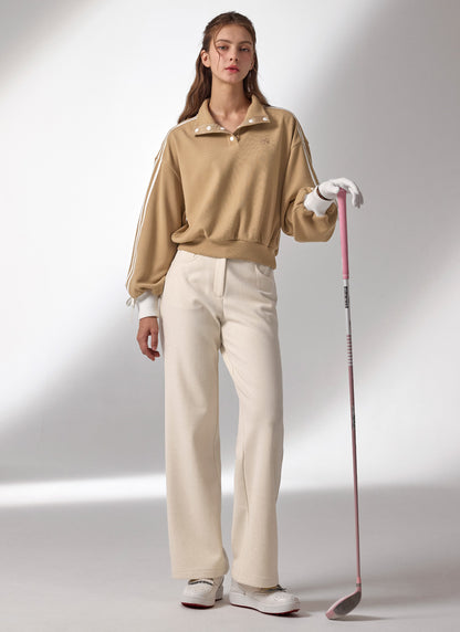 Soft Twill Semi Wide Pants