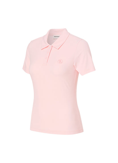 Ribbed Polo Short Sleeve