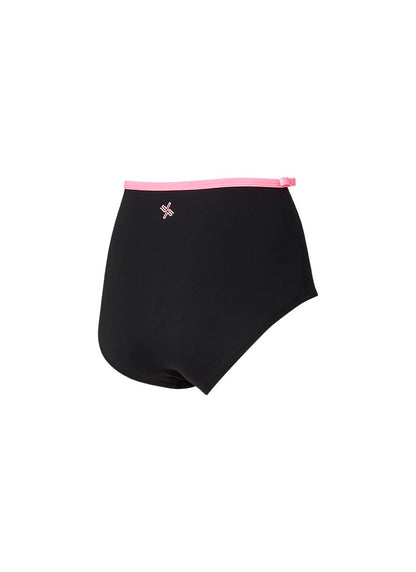 Contrast Ribbon Bikini Shorts