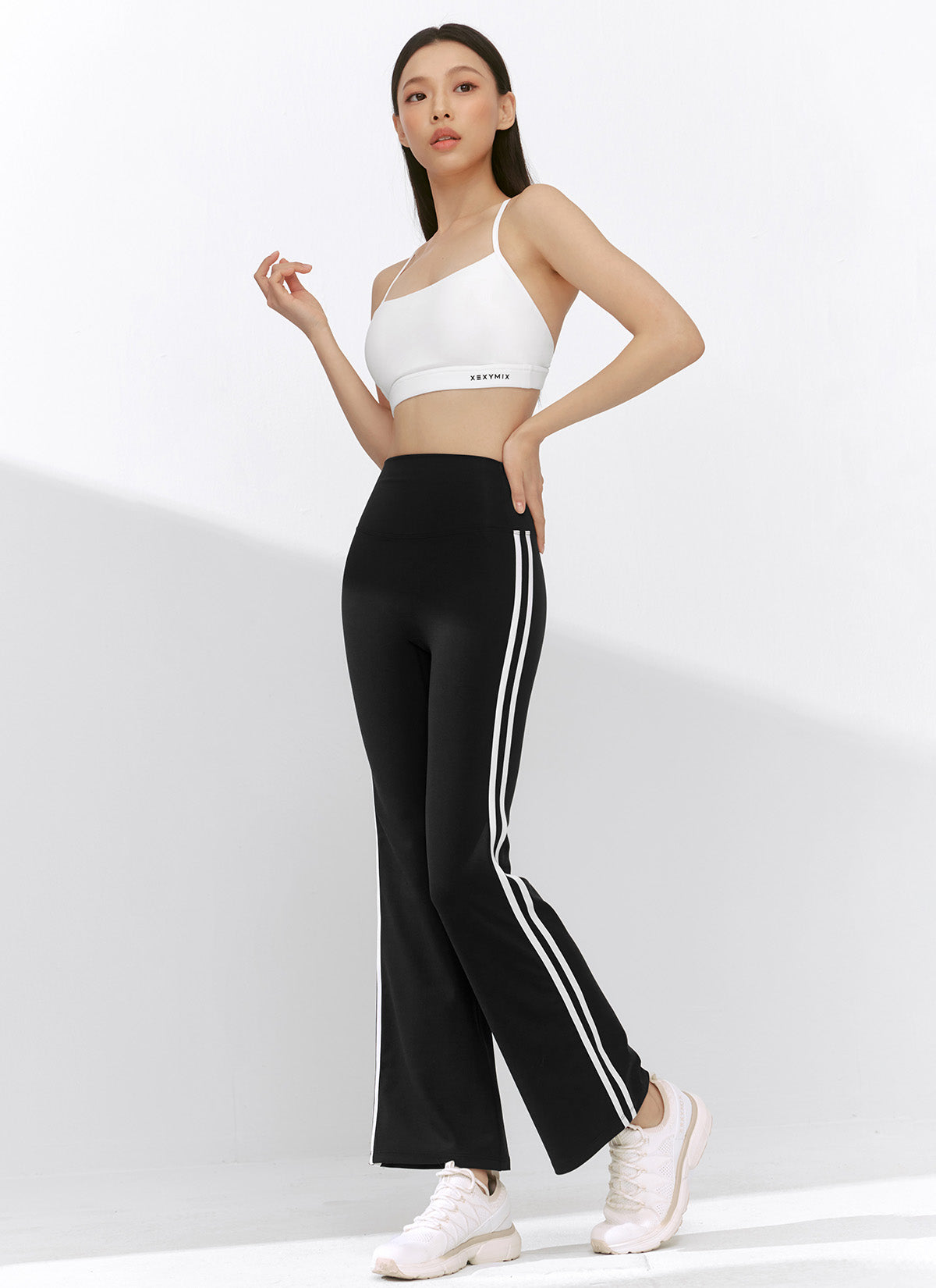 Comfort Fine Track Line Bootcut Leggings