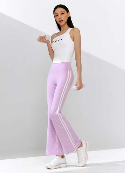 Comfort Fine Track Line Bootcut Leggings