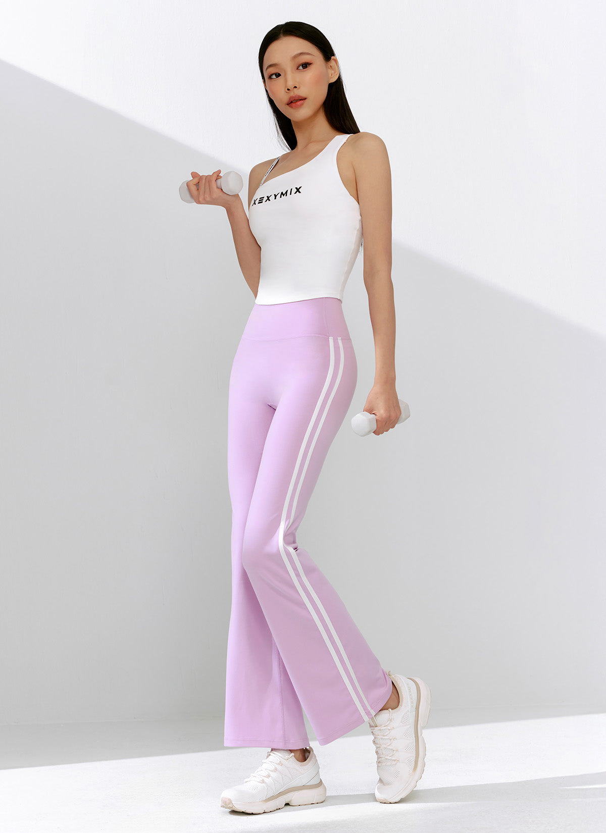 Comfort Fine Track Line Bootcut Leggings
