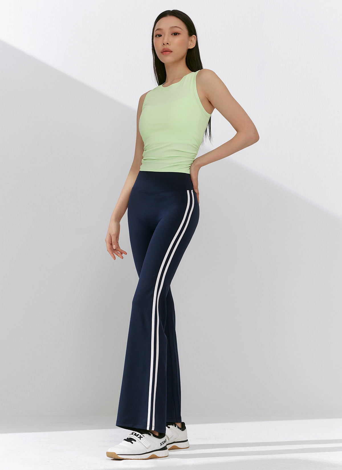 Comfort Fine Track Line Bootcut Leggings