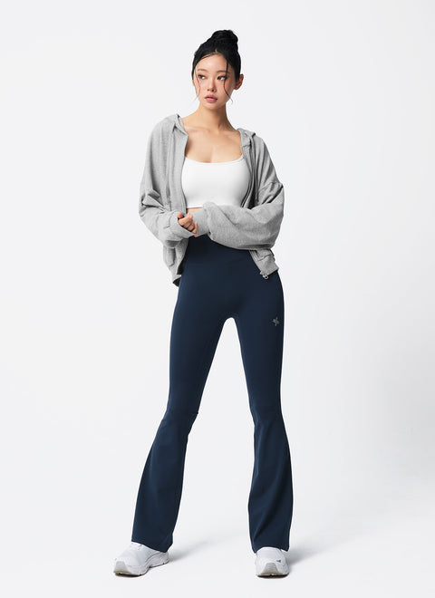 [SET] Slit Sleeveless & Bootcut Leggings